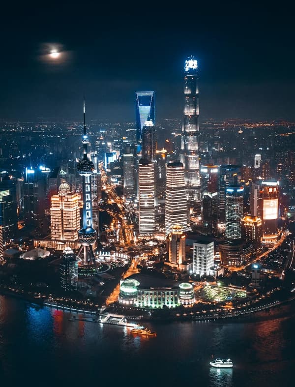 Shanghai Lujiazui skyline